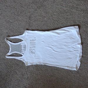 Victoria's Secret Bride tank